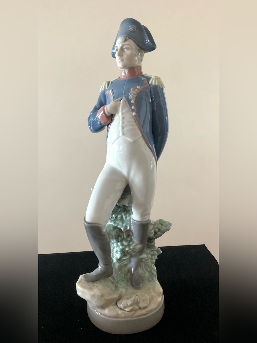 RARE FIND- Signed and Numbered Iladro Porcelain Napoleon Figurine